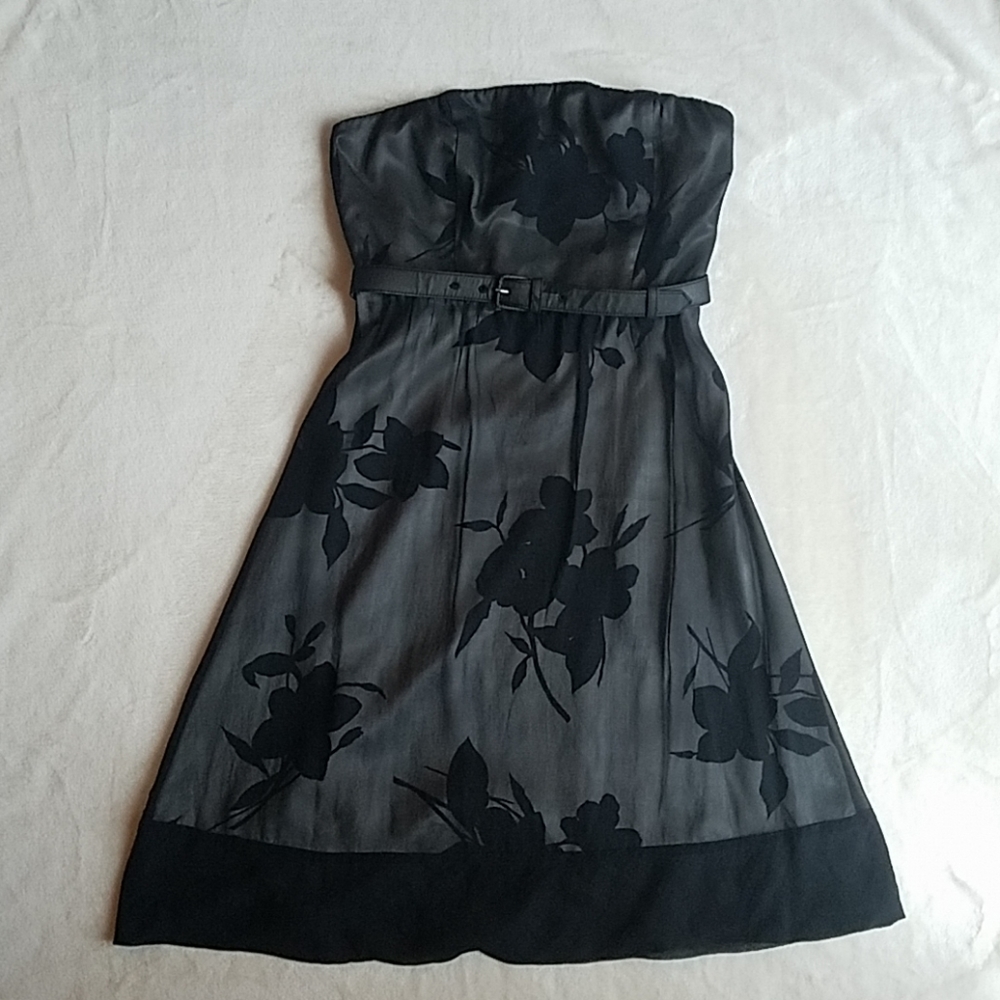 The Limited. Strapless, belted dress
